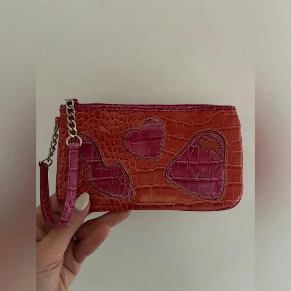 Red and Pink Cute Wristlet